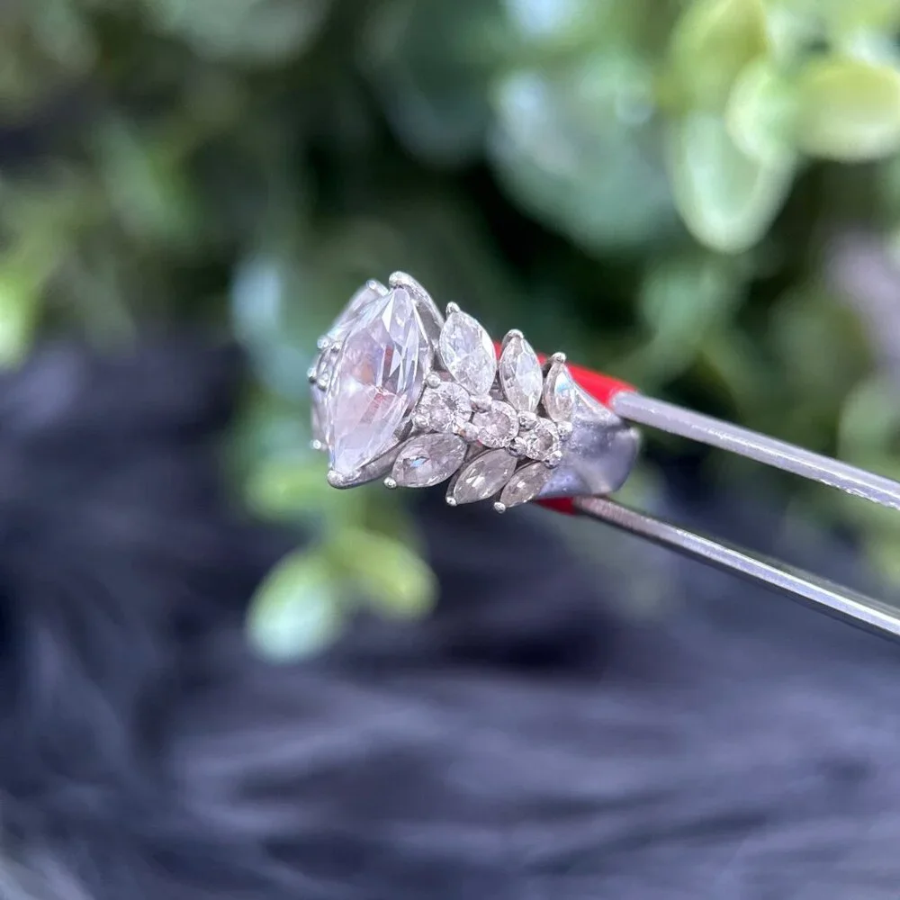 Stunning Marquis Cz‎ Ring